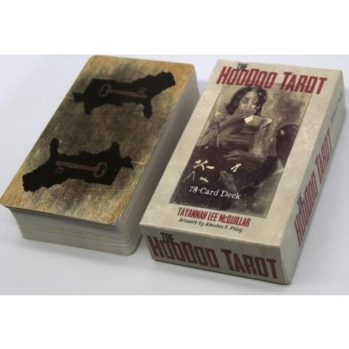 78 Cards Deck The Hoodoo Tarot Full English Oracle Card Family Party Board Game Q1FF