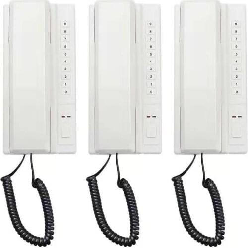 New Arrival Digital wireless interphone 3-way audio-2.4Ghz wireless indoor intercom system ,99 handsets extendable in stock