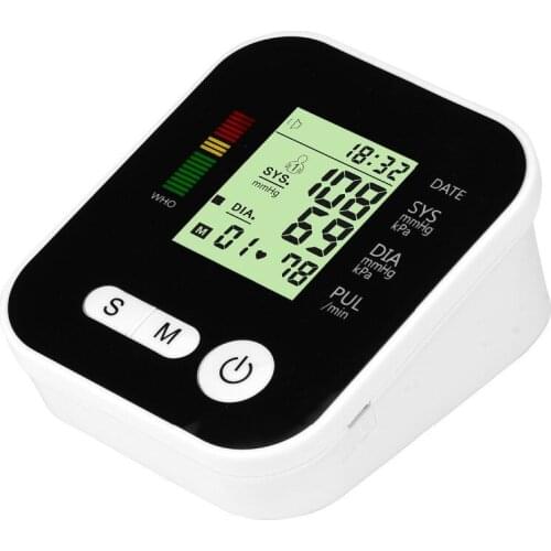 New Original Arm Type Home Electronic Automatic Hypertension Measuring Instrument Health Testing Tool For Free Shipping