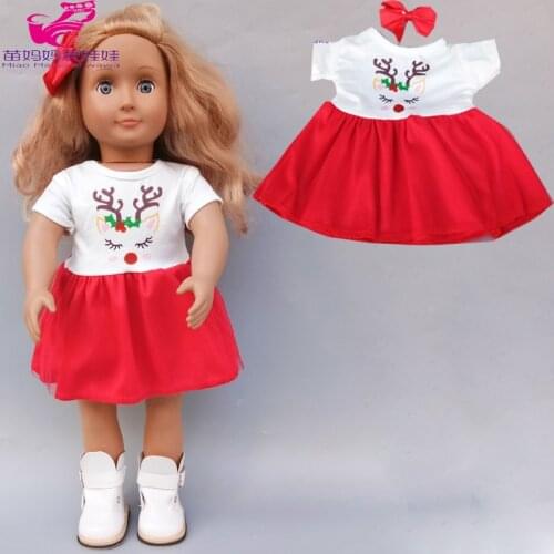 18 Inch Baby Doll Clothes Strap Pants for 43cm Doll Clothes Children Girl Toys Wearing