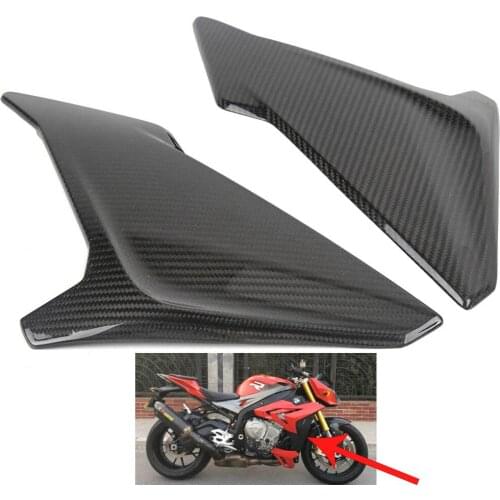 Real Carbon Fiber For BMW S1000R 2018-2020 Side Cover Frame Shell Fairing Bodykit Part Decoration Protector Motocycle Accessory