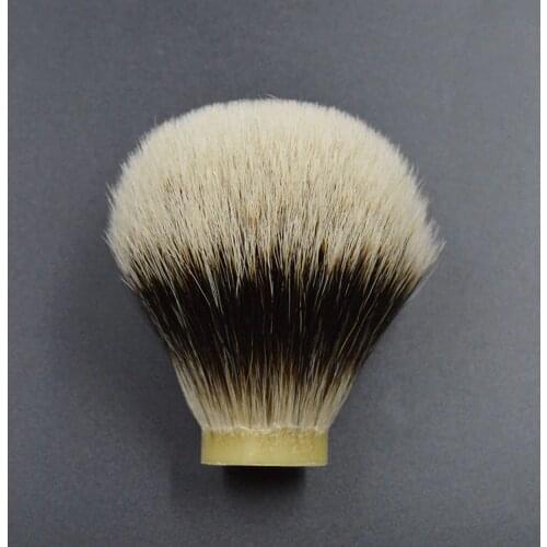 30/80mm two band badge hair beard brush head diy shaving brush knot for 30 mm handle