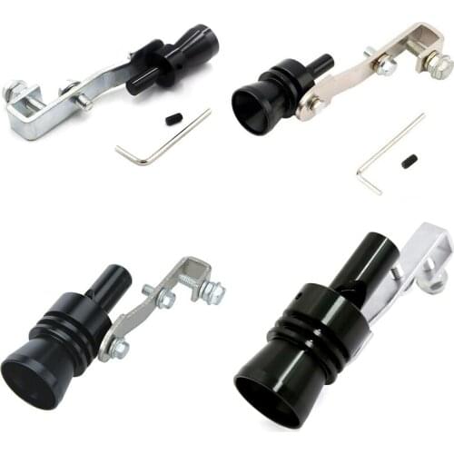 1Pcs Universal Car Turbo Whistle Motorbike Car Exhaust Fake Turbo Whistle Pipe Sound Muffler Exhaust Pipe Simulator S/M/L/XL
