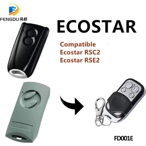 2PCS Hormann RSC2-433 Compatible Remote Control Replacement FOB 433,92Mhz