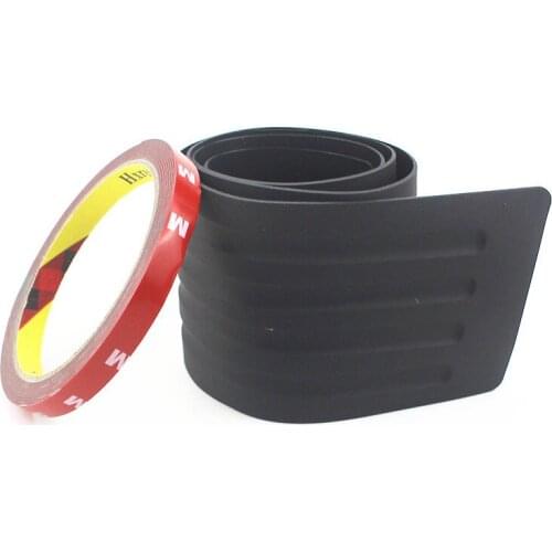 Rear Bumper Protector Trim Strip Anti-scratch Car paint protection For Volkswagen vw POLO Tiguan Passat CC Golf GTI R20 R36 EOS