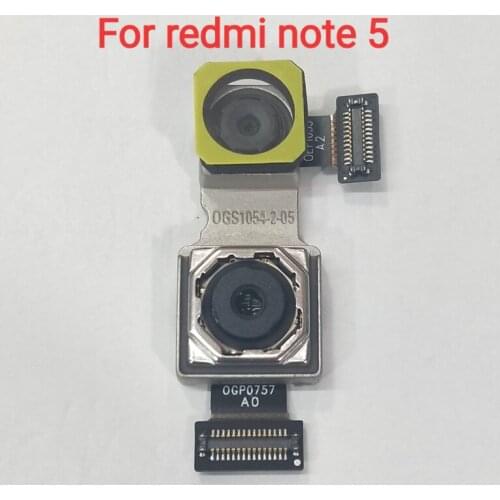 10ps 100% Original Back Camera Flex cable For Xiaomi Redmi Note 5 Rear Camera module connector ribbon Replacement parts