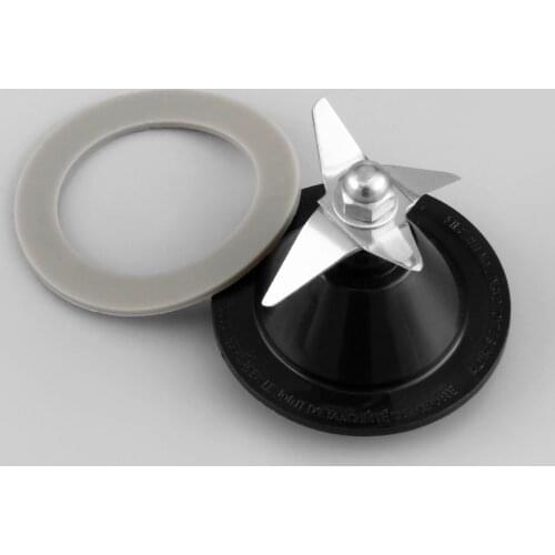 2pcs Blender Cutter Blade+Gasket Seal Ring 911993900,990035700 &990079500 Replace Part fits for Hamilton Beach 908, 909, 939 etc