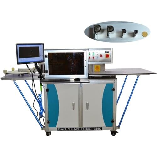 2019 new arrival stainless steel 3D sign channel letter bending machine