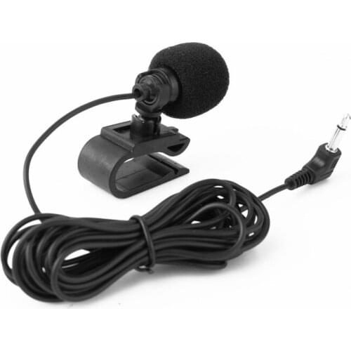 3m Car Audio Microphone 3.5mm Clip Jack Plug Mic Stereo Mini Wired External Microphone For Auto DVD Radio