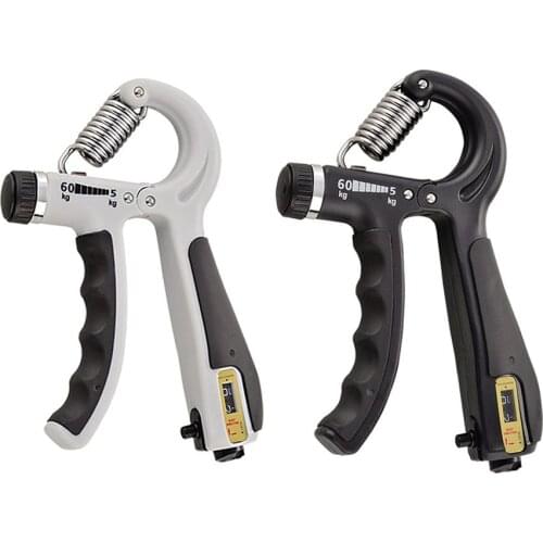 5-60Kg Adjustable Heavy Gripper Fitness Hand Exerciser Grip Wrist Training Increase Strength Spring Finger Carpal Expander