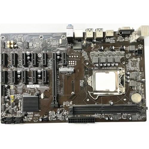 B250-BTC BTC 12 card 12GPU 12PCI-E mining board B250 MINING EXPERT B250 B250-12P PRO 12PCI LGA1151 DDR4 12 graphics motherboard