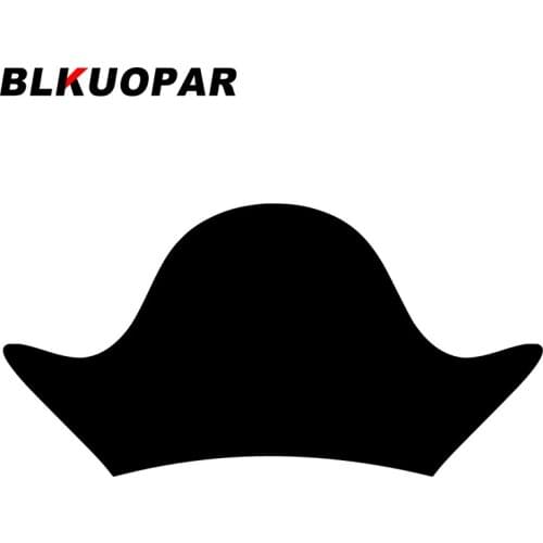 BLKUOPAR for Adventure Cap Costume Captain Car Stickers Cartoon Personality Decals Car Accessories Windshield Motorcycle Decor
