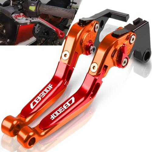 For HONDA CB900F 2001 2002 2003 2004 2005 2006 2007 2008 Motorcycle Adjustable Extendable Foldable Brake Clutch Levers CB 900F