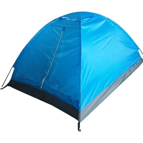 Two-Person Camping Couple Single-Layer Camping Tent Beach Park Promotional Gift Tents Waterproof And Easy To Carry