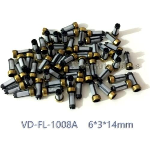 Hot sale 30pcs Fuel Injector Micro Filter for japan cars Nissan Sentra Bosch 0280155937 MD619962 6*3*14mm VD-FL-1008A