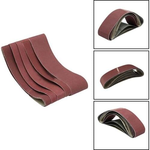 GTBL 5 Pieces 100 x 915mm Sanding Belt 4 Inch x 36 Inch Sanding Screen Abrasive Band