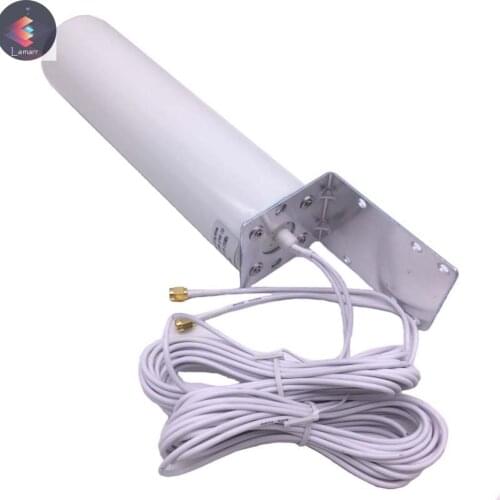 JX 3G 4G LTE External Antennna Outdoor with 5m Dual SlIder CRC9/TS9/SMA Connector for Router Modem In Stock