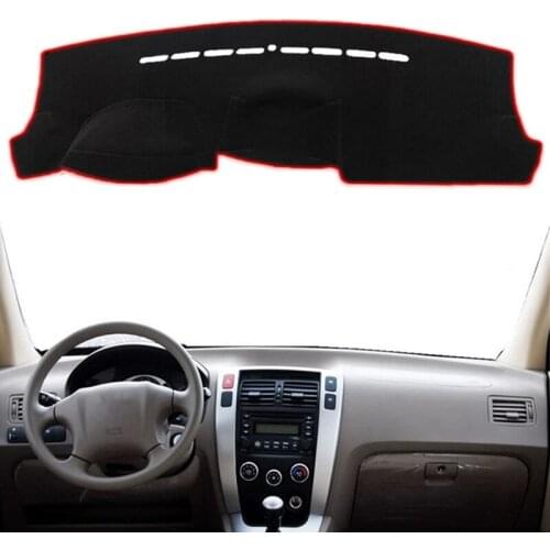 Car Dashboard Cover Mat Pad Dashmat Dash Sun Shade Instrument Protect Carpet Accessories For Hyundai Tucson 2005 2006-2008 2009