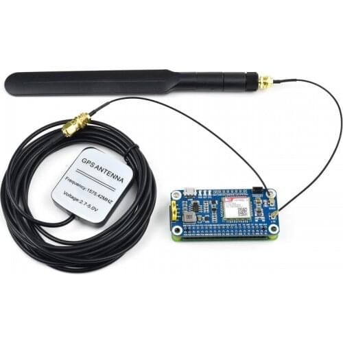Globally Applicable SIM7080G NB-IoT Cat-M(EMTC) GNSS HAT For Raspberry Pi/Arduino/STM32