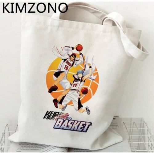 Kuroko No Basket shopping bag grocery recycle bag canvas handbag eco bag ecobag tote sac toile