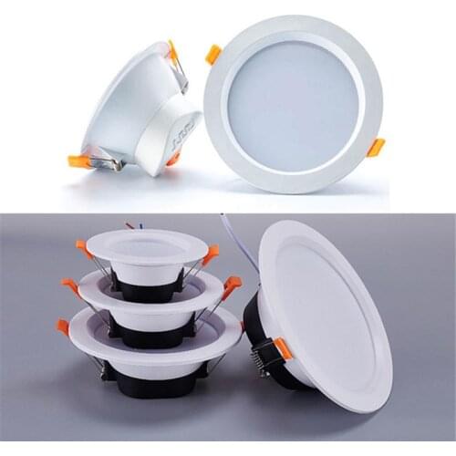 Driverless LED Recessed Downlight 4 inch 12W, 6 inch 18W Bulb AC110-220V LED Ceiling Spot light Bedroom Indoor LED Spot Lighting