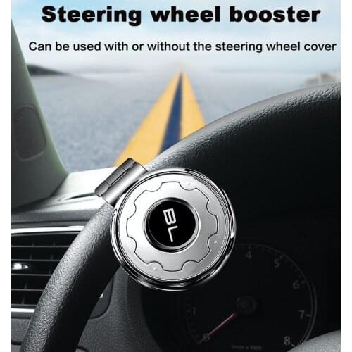 Turning Steering Wheel Booster Spinner Knob 360 Degree Rotation Metal Bearing Power Handle Ball Shaped