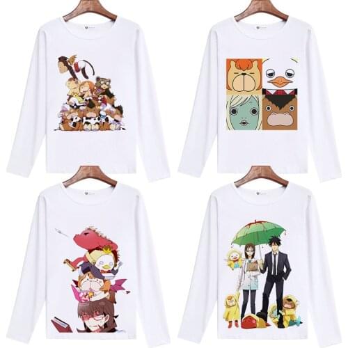 Yondemasuyo, Azazel-san. Z Cosplay T Shirt I'm reading, Mr. Azazel Cartoon Print Long Sleeves T-Shirt Casual Top Tee tshirt