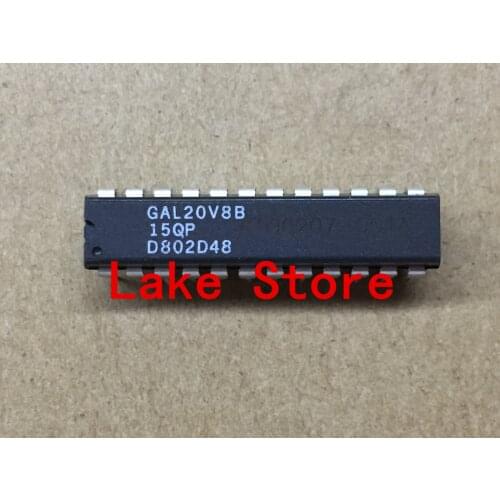 5 unids/lote GAL20V8B-15QP GAL20V8B DIP GAL20V8