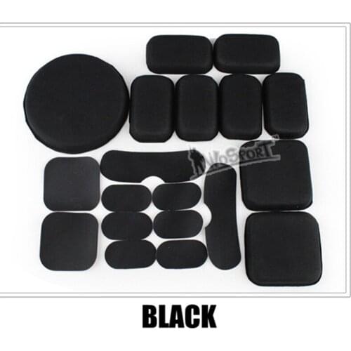 Fast Helmet EVA Pad Accessory Outdoor Paintball Airsoft Hunting Military CS Paintball Helmet Accessories Black