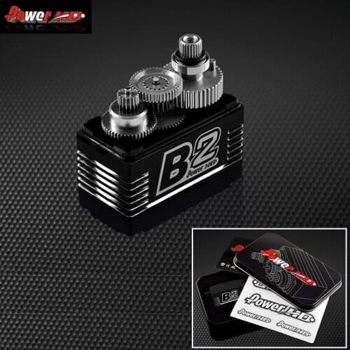 1pcs Original Power HD B2 35kg 7.4V Brushless Digital Servo with Metal Gears and Double Bearings