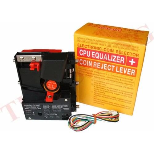 CH-268T Vertical Top Enter Advanced CPU Comparable Coin Acceptor Coin Mech for Vending Arcade Cafetera Machine