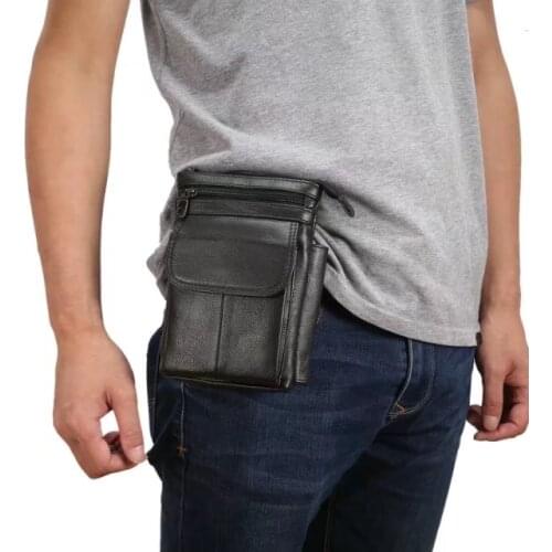 Cell Phone Case Genuine Leather zipper pouch Belt Clip Waist Purse Case Cover for Xiaomi Mi Max 2 Mi Max Xiaomi Mi Mix Pro 6.44"