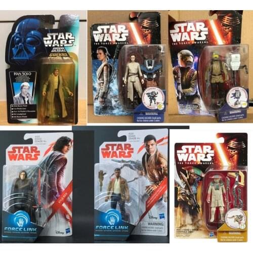Star Wars: The Last Jedi Figure Skywalker Kylo Ren Rey Zuvio Dolls Model The Force Awakens Action Figures Toys Collection Gift