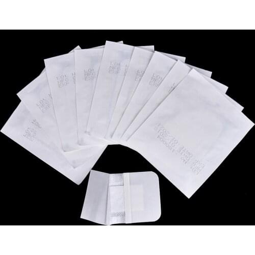 10Pcs Hypoallergenic Non-woven Medical Adhesive Wound Dressing Band aid Bandage Outdoor Large Wound First Aid Skin Care 6x7cm