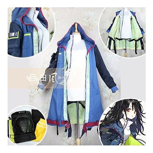 [Customized] Game Girls Frontline C-MS Battle Uniform Outfit Cosplay Costume Any Size Women Halloween Free shipping 2019 New
