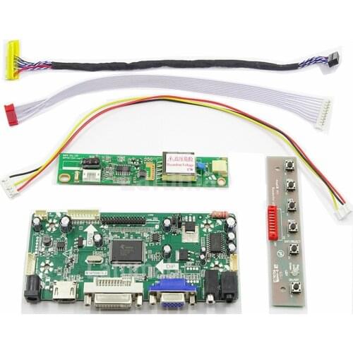 Latumab LCD LED LVDS Controller Board Driver kit for N121X5-L01 HDMI + DVI + VGA