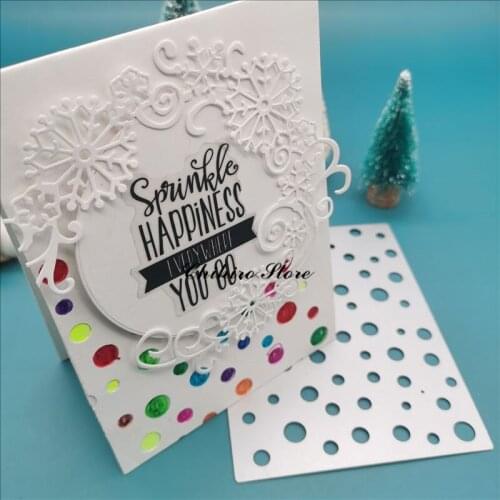 Round Bubble Greeting card Covers Metal Cutting Dies for DIY Scrapbooking Paper Cards Making Crafts 2020 New