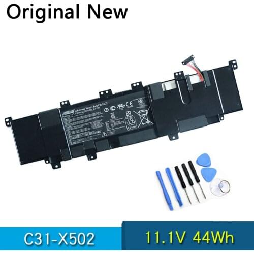 NEW Original C31-X502 Laptop Battery For ASUS VivoBook X502 X502C X502CA For Ultrabook S500C S500CA PU500C PU500C 11.1V 44Wh