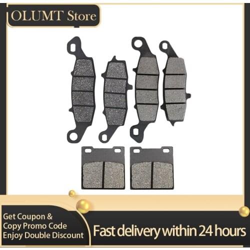 Motorcycle Brake Pads Front&Rear Kits For SUZUKI GSX750 GSX600 FW/FX/FY/FK1/FK2/FK3/FK4/FK5/FK6 GSF600S GSF600 SV650 SV650X