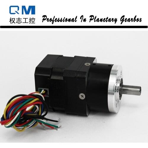 Planetary reduction gearbox ratio 10:1 with nema 17 30W 24V brushless dc motor gear bldc motor for pump