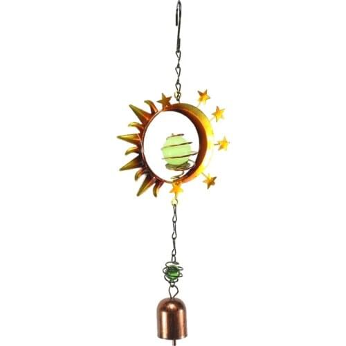 Hanging Home Metal Wind Spinner Sun Catcher Windspinner Twisting Decoration