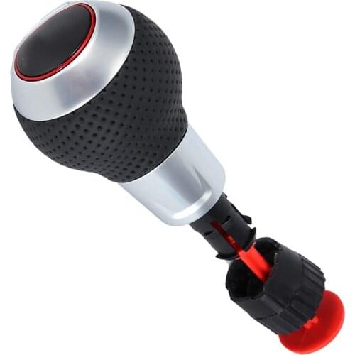 For RS Style Gear Shift Knob Shift Lever Handle Head for Audi A4 Automatic Transmission with a button in the front handball