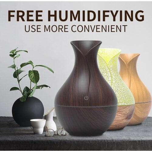 Changeable Aroma Essential Oil Diffuser Mini USB Air Humidifier Portable Ultrasonic Mist Humidifier Air Purifier LED Night Light
