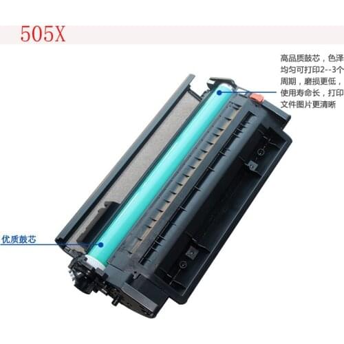 CNLINKCLR 05X CE505X 05 CE505 505X CE 505 X Laser Toner Cartridge Compatible for HP P2050/2055d/2055n/2055x 6500 pages