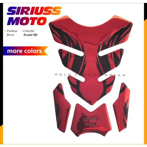 Universal Motorcycle Sticker Motobike Gas Fuel Tank Pad Protector Decals Case for Honda Yamaha Kawasaki Suzuki