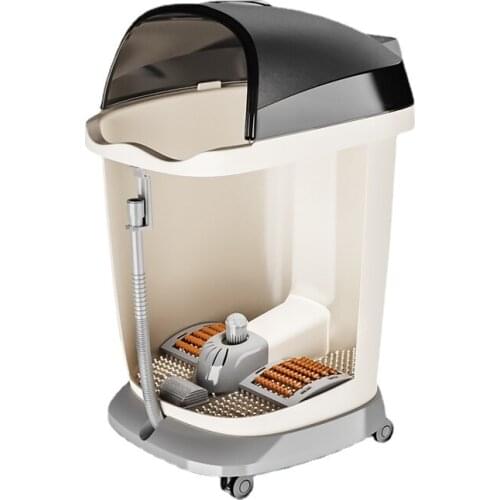 TT Foot Tub High and Deep Foot Wash Foot Bath Tub Household Electric Massage to Knee Fantastic Heating Product over Calf