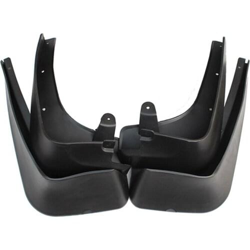 4pcs Premium Auto Front&Rear Heavy Duty Molded Flares Splash Mud Flaps Guards Fenders For BMW 7 Series 2010-2016