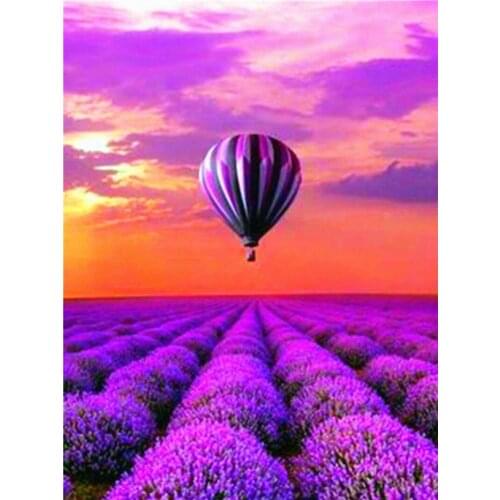 5D DIY Diamond Painting Kits Landscape Paint Home Decor Full Round With AB Drill Sunset Mosaic Waterfall Handicraft Gift Art