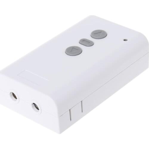 1Set 110-220V Wireless Receiver Transmitter 3 Buttons Remote Controller Switch for Electric Projector Screen E56B