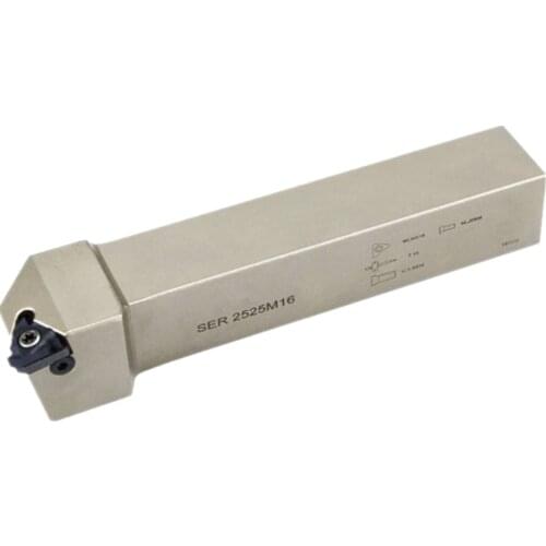 SER SEL Threading Turning Tool Holder Lathe Slot Cutter CNC Machine SER1212H16 SER1616H16 SER2020K16 for 16ER Carbide Inserts